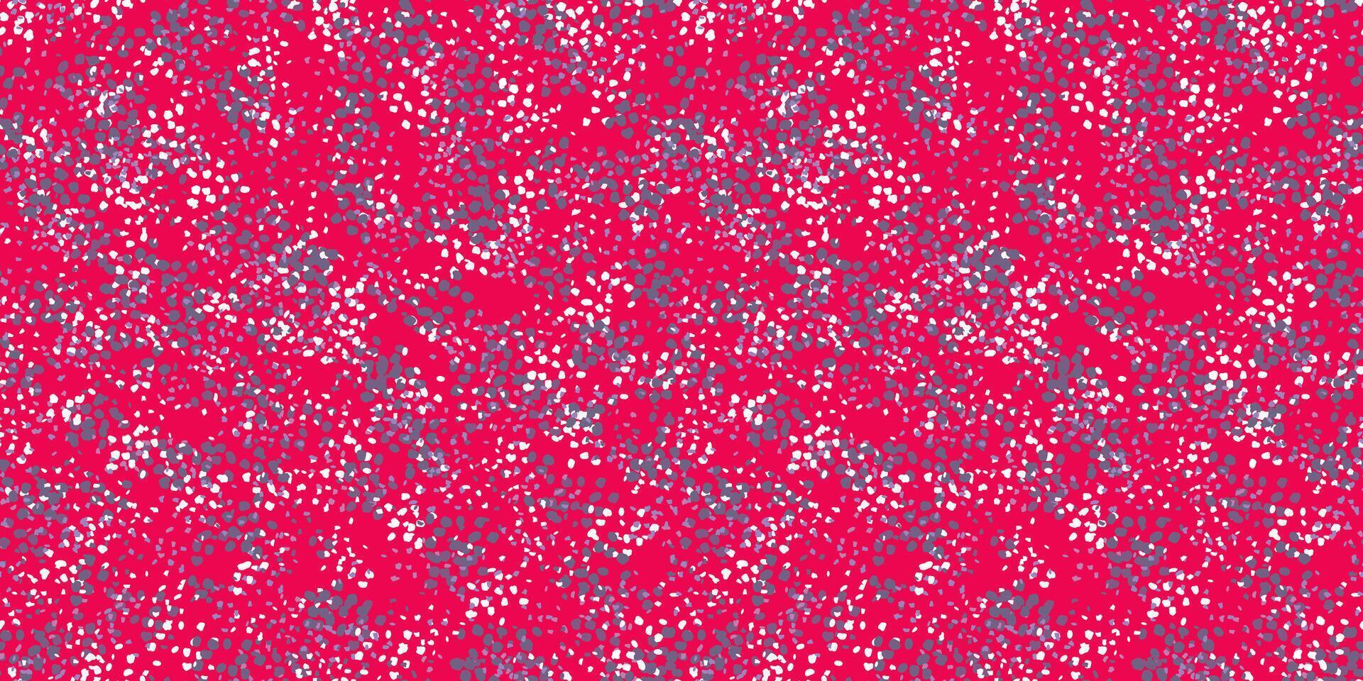 Saturated texture spotted seamless pattern. hand drawn ornament with abstract shape, dots, spots, drops snowflakes. vector