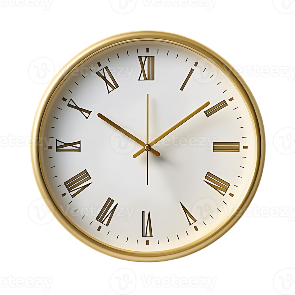 Wall clocks with a transparent background png