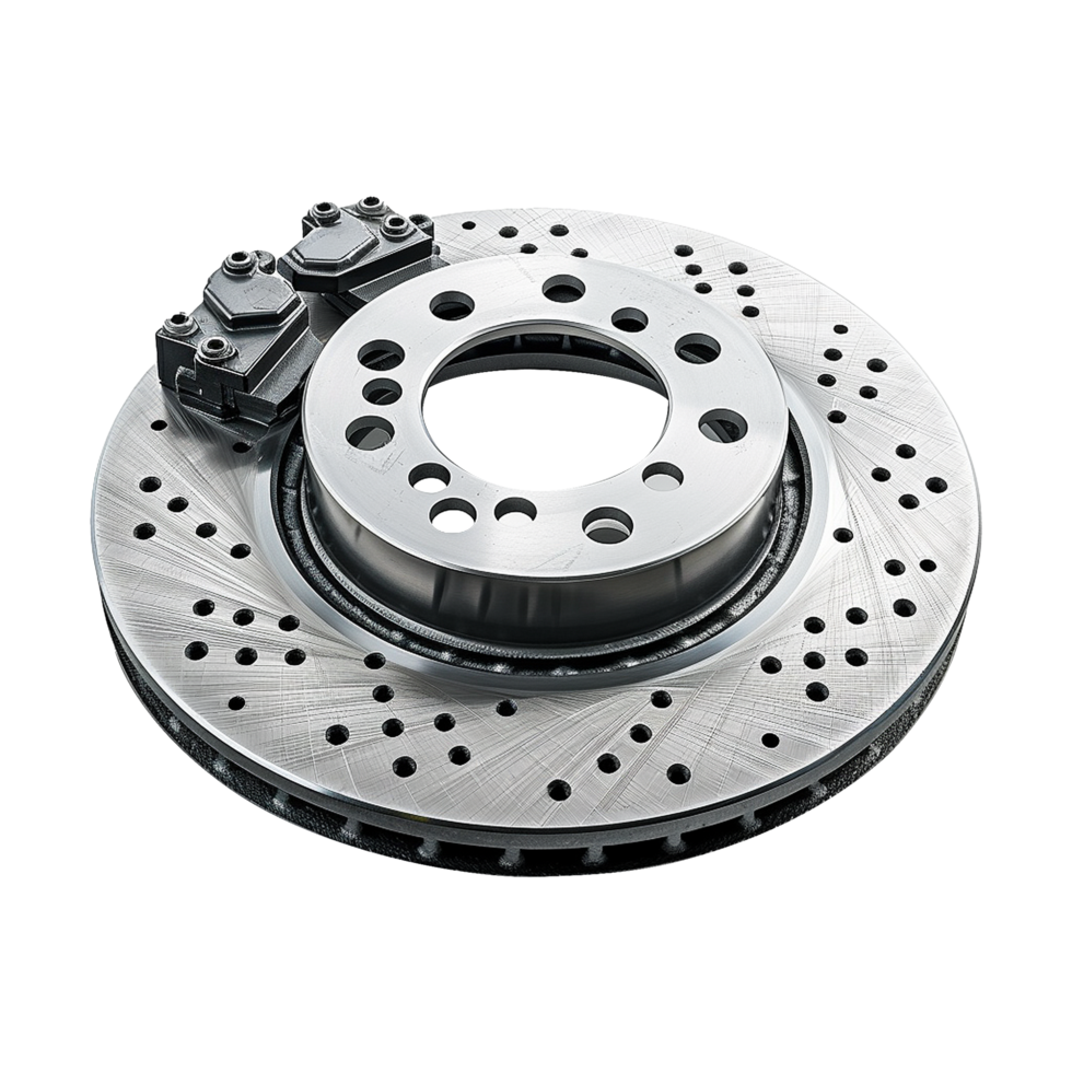 HighPerformance Automotive Disc Brake Rotor with Calipers png