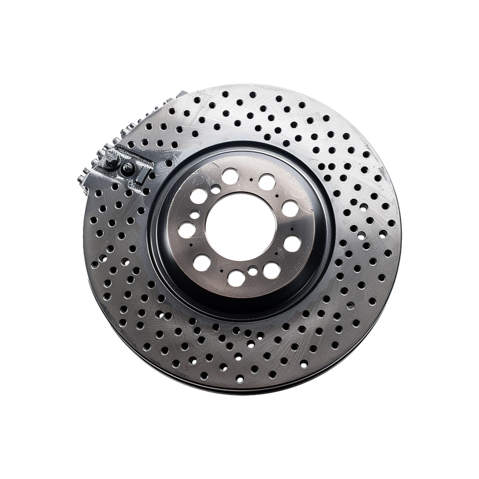HighPerformance Perforated Brake Rotor for Enhanced Stopping Power and Cooling png