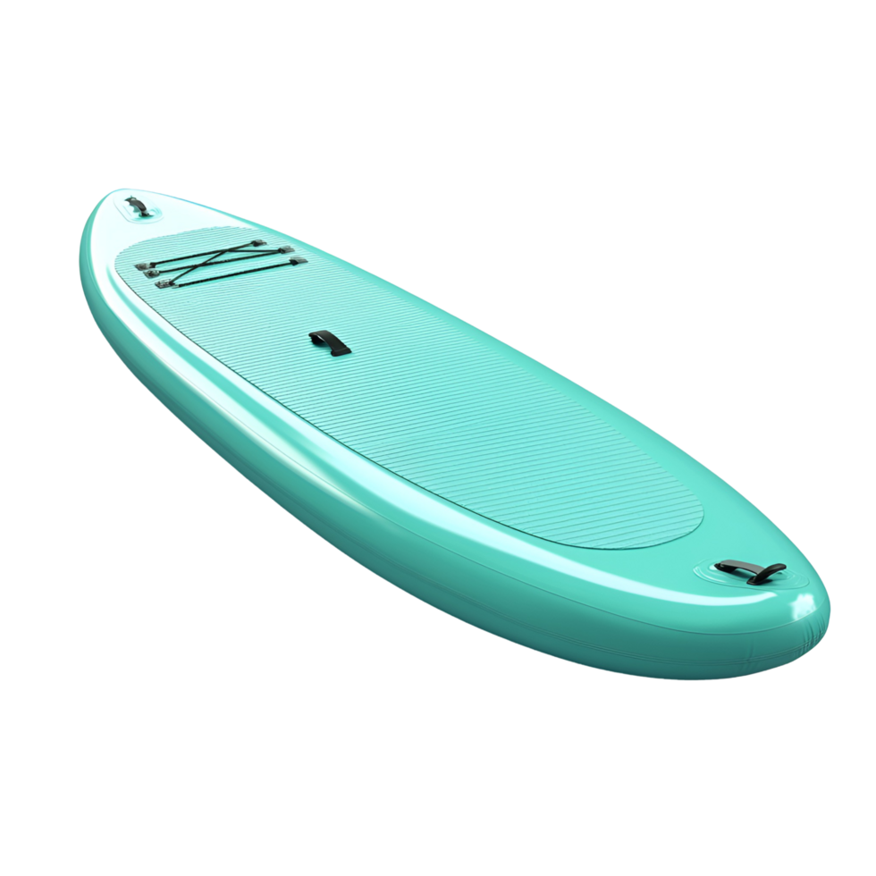a blue paddle board on a transparent background png