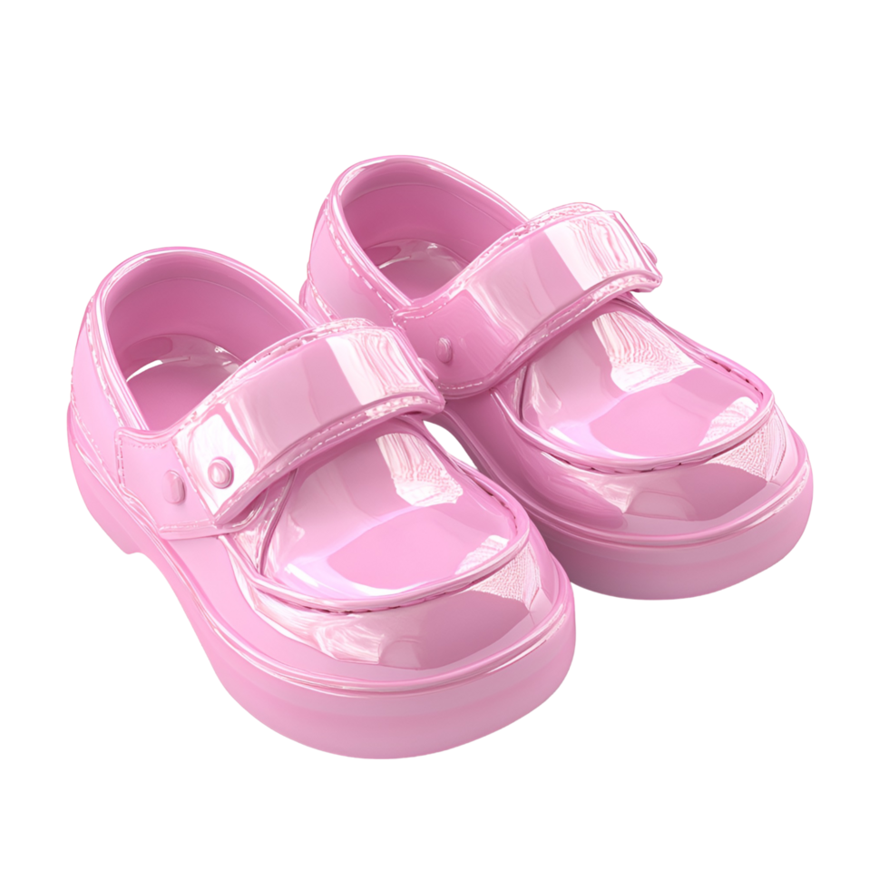 Pink Sneakers Isolated On Transparent Background png