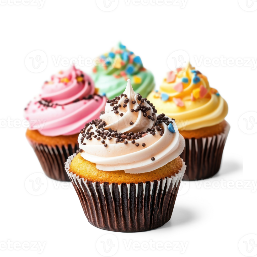 cupcakes on transparent background png