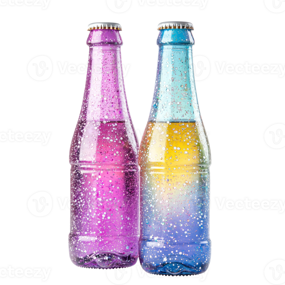 Sparkling Water isolate on transparent background png