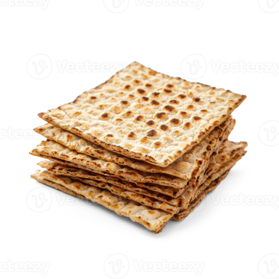 Matzos isolate on transparent background png