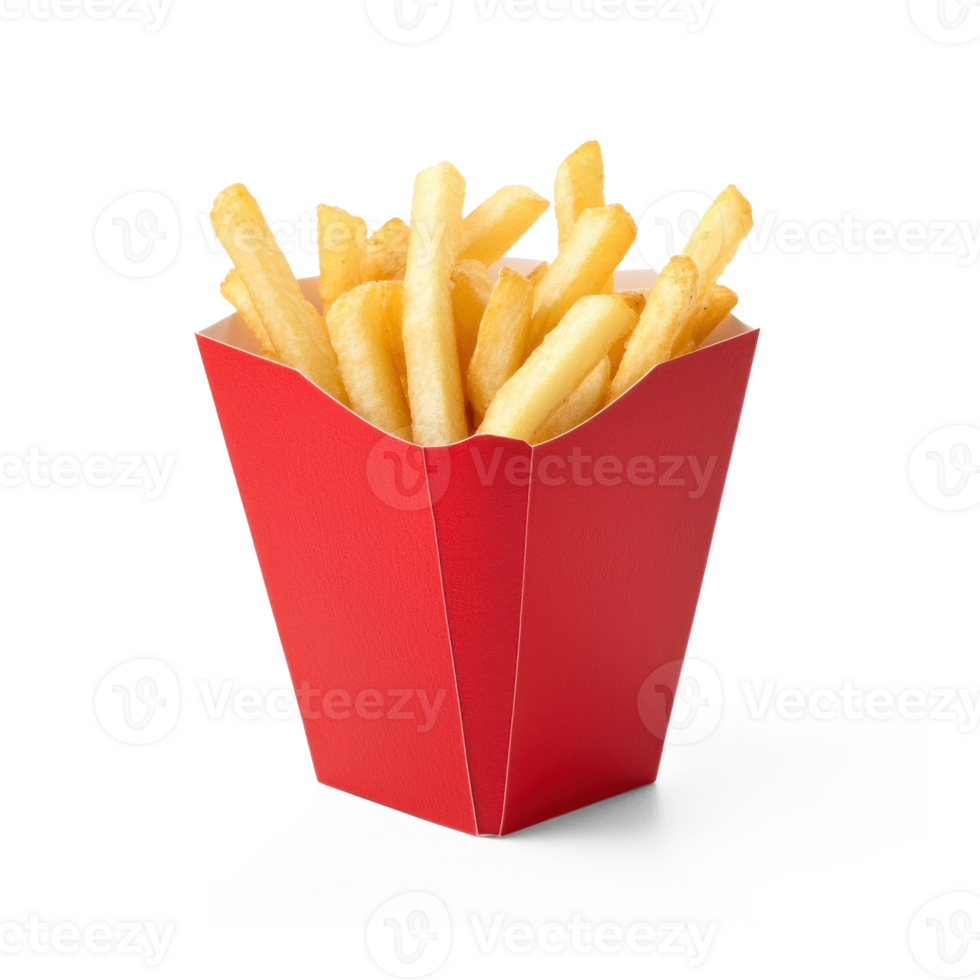 French Fries isolate on transparent background png
