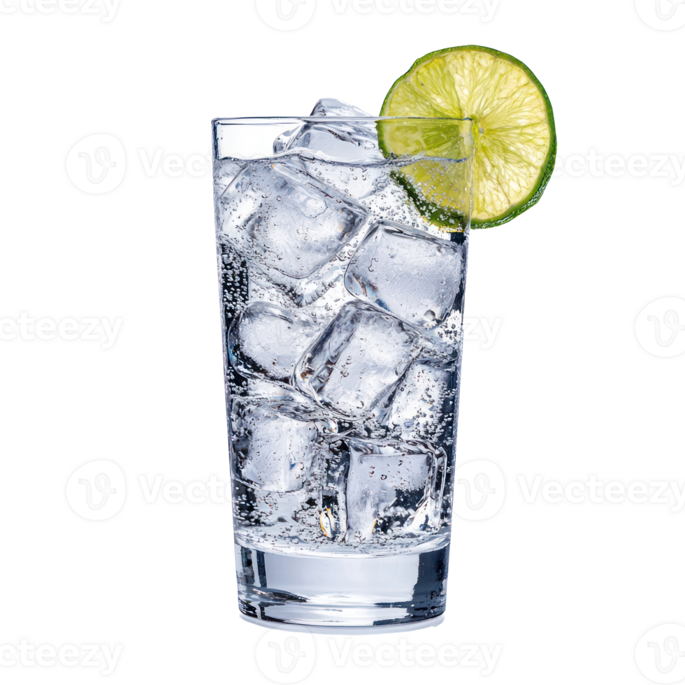 A Club Soda isolate on transparent background png