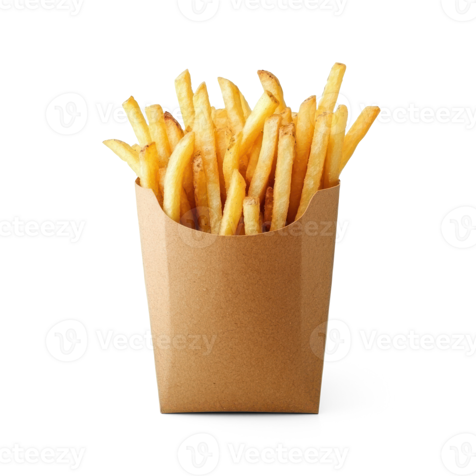 A French Fries isolate on transparent background png