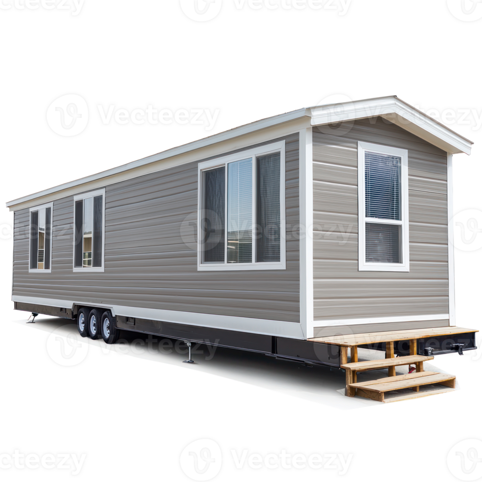 Mobile Home Residential Buildings isolate on transparent background png