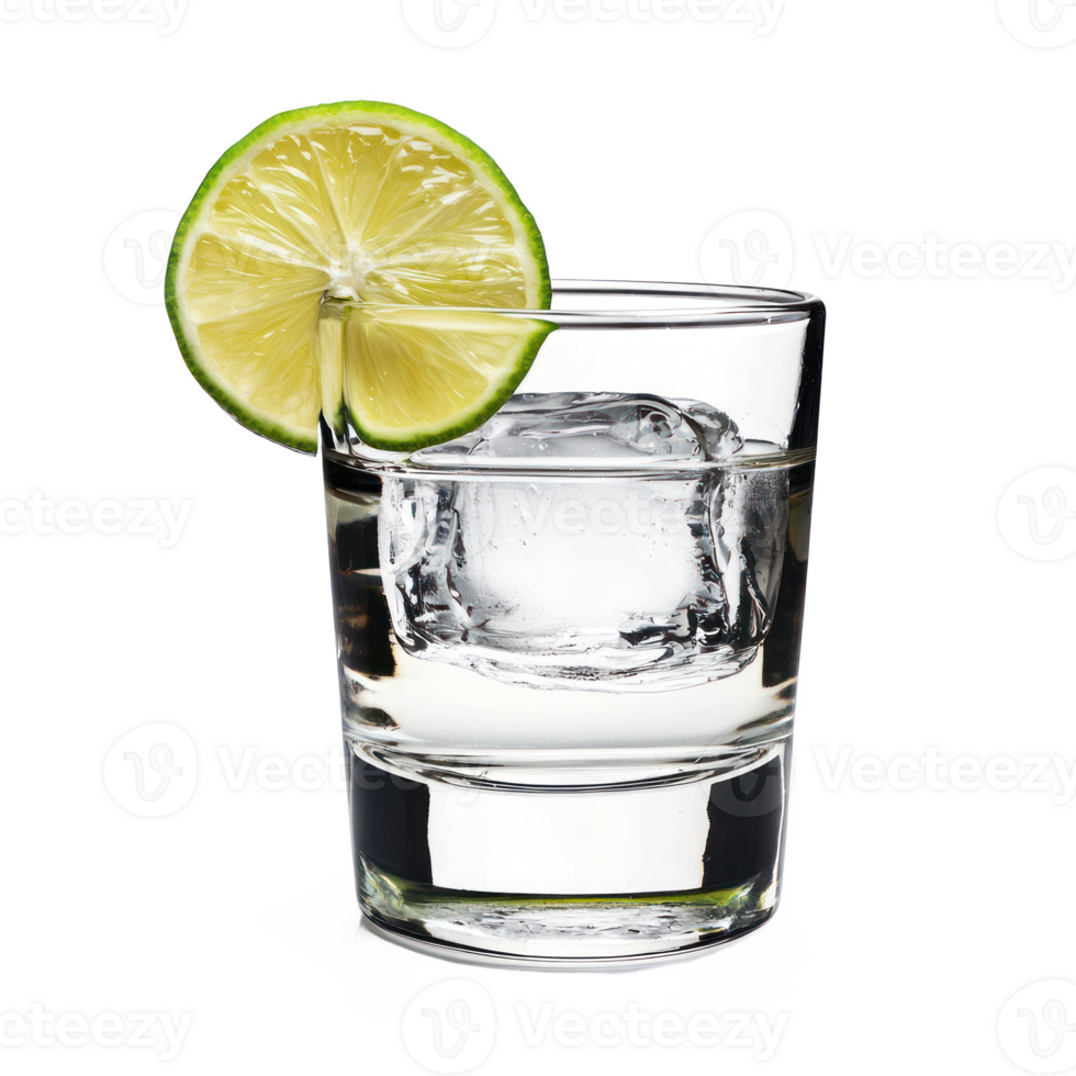 Vodka isolate on transparent background png