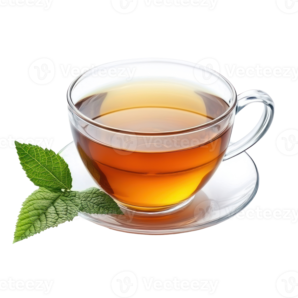 A Tea isolate on transparent background png