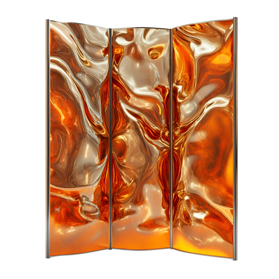Glass Door With Side Mirror On Transparent Background png