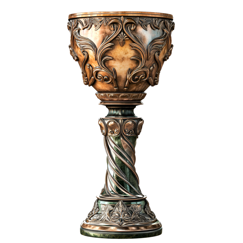 Golden And Red Champion Trophy Cup On Transparent Background png