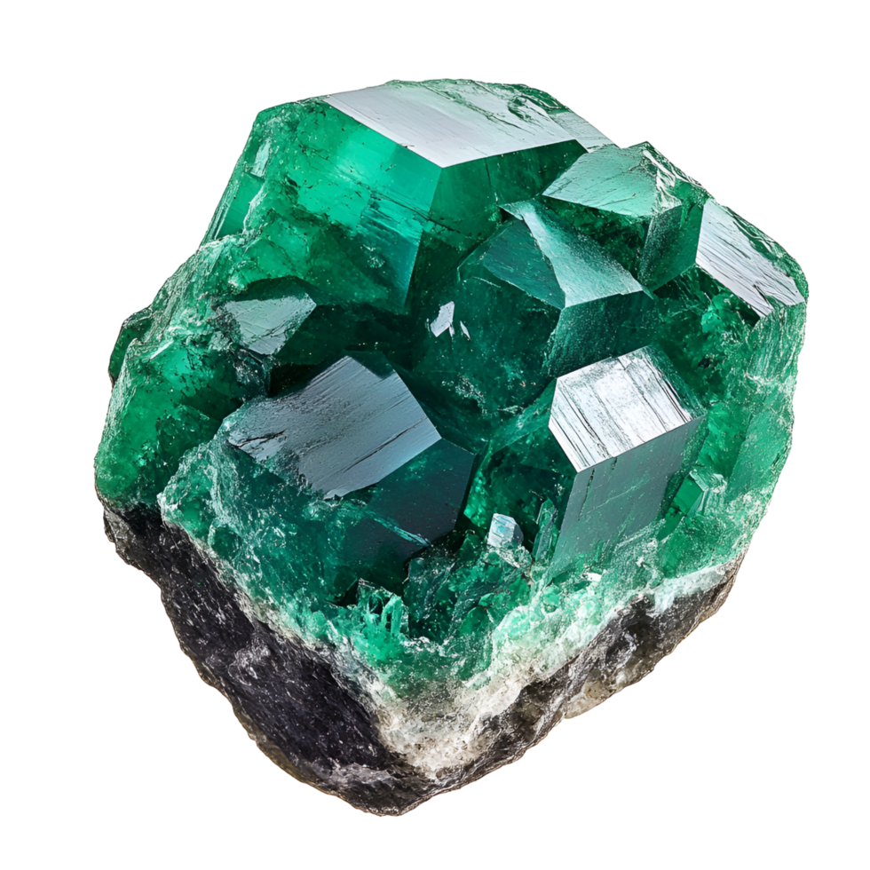 Aventurine Crystal With Irregular Shape Green On Transparent Background png