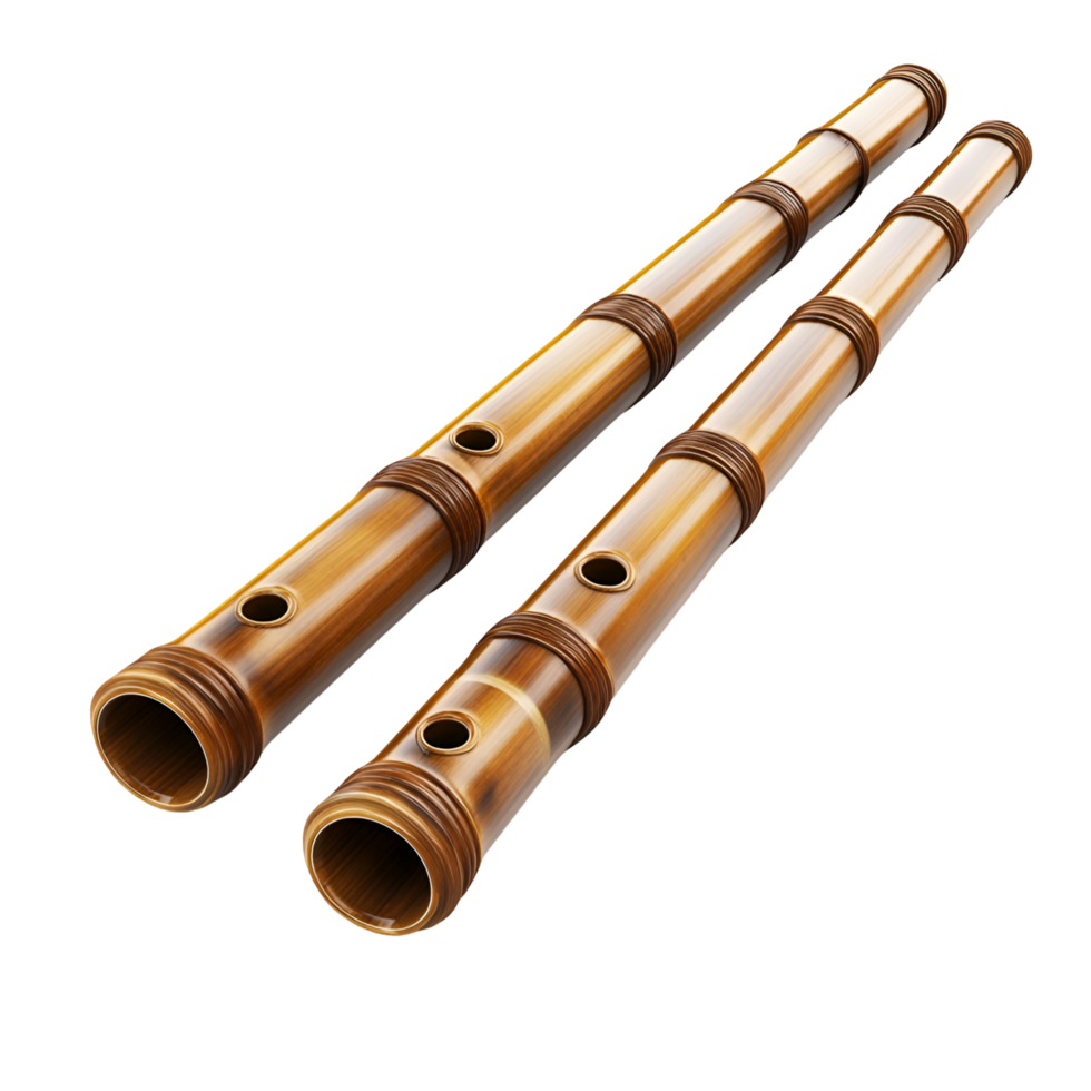 Classical Music Flutes Side By Side On Transparent Background png