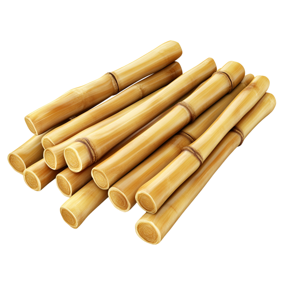 3D Realistic Two Flutes Isolated On Transparent Background png