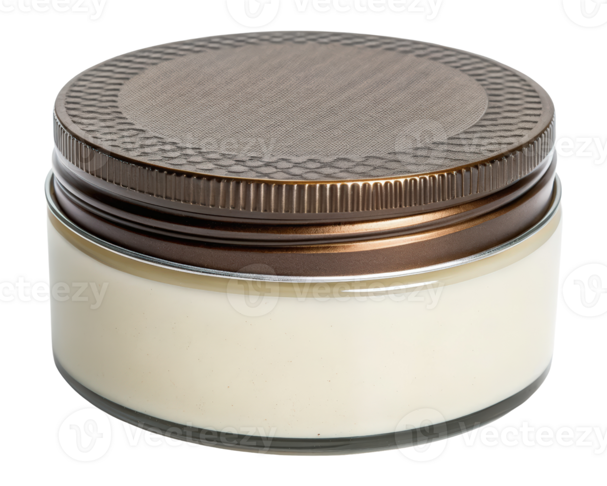Jar of cream on a transparent background png