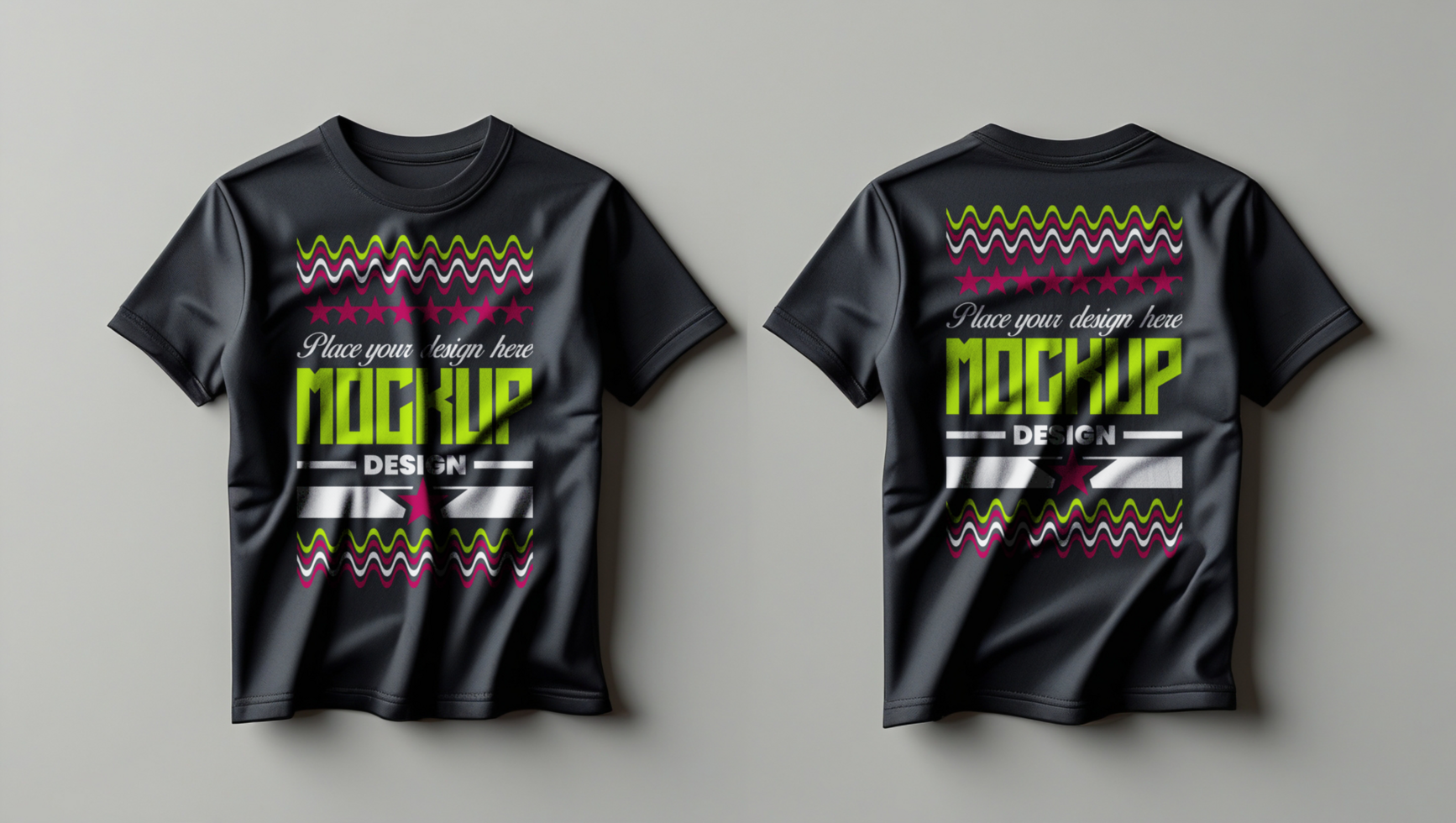 Minimalist blank t shirt mockup for stylish tshirt design and apparel mockup branding needs psd