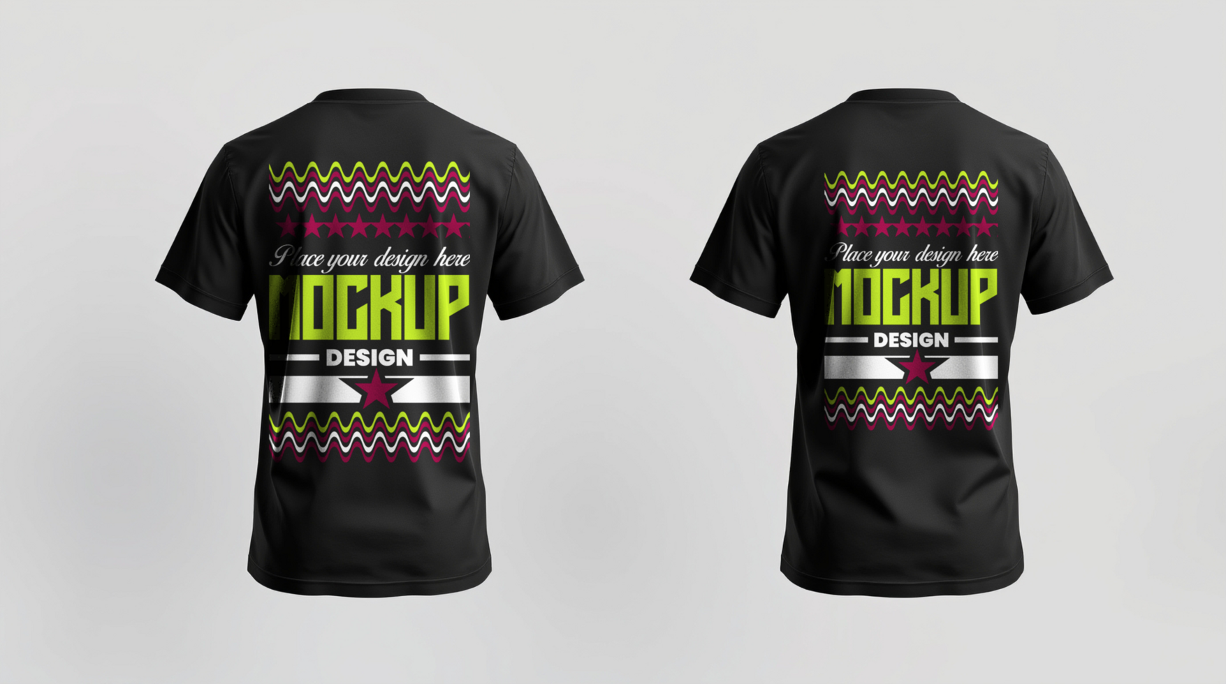 Blank t shirt mockup featuring a high resolution tshirt template for apparel mockup projects psd
