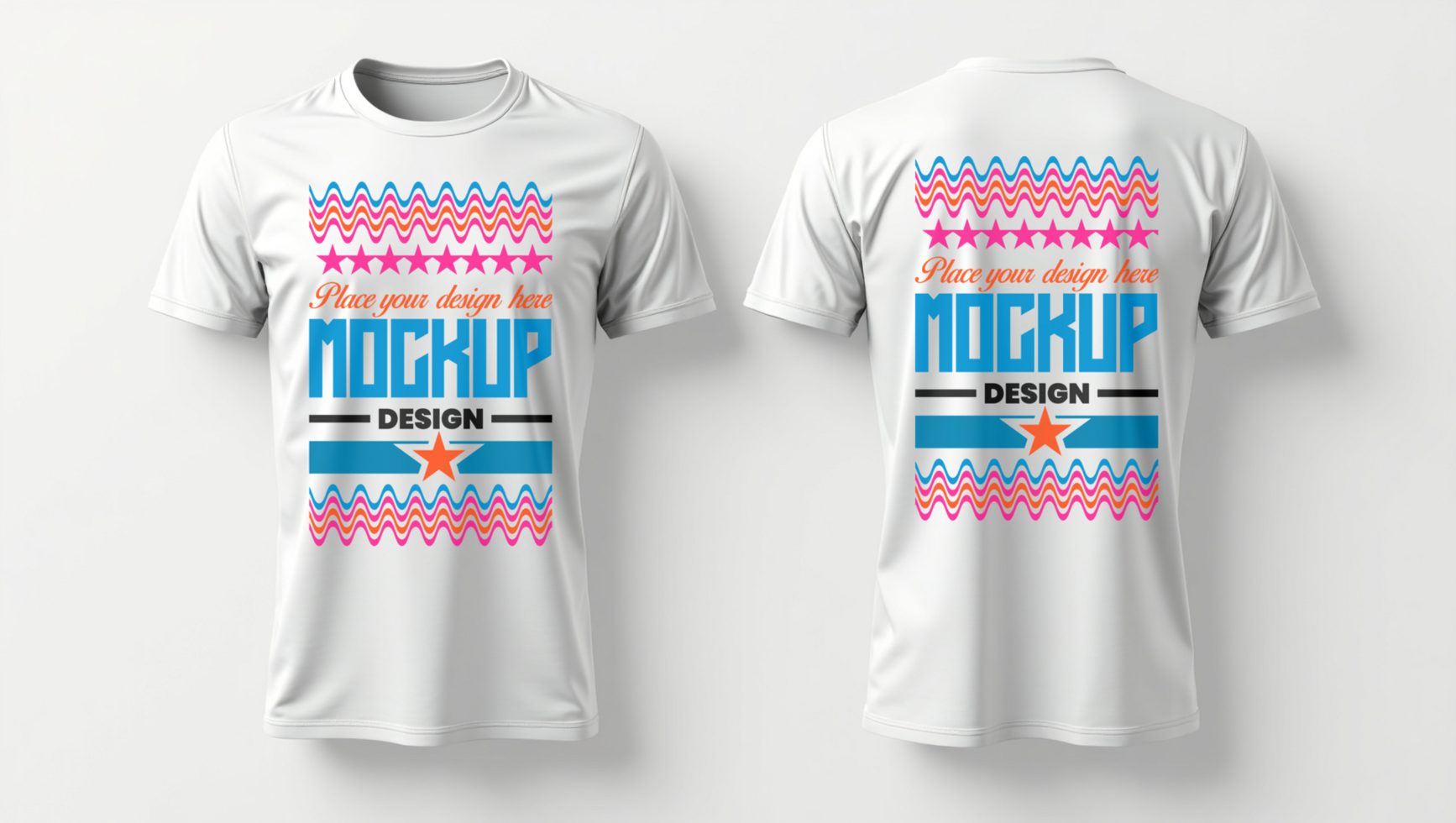Trendy t shirt mockup template for showcasing stylish apparel mockup and clothing branding needs psd
