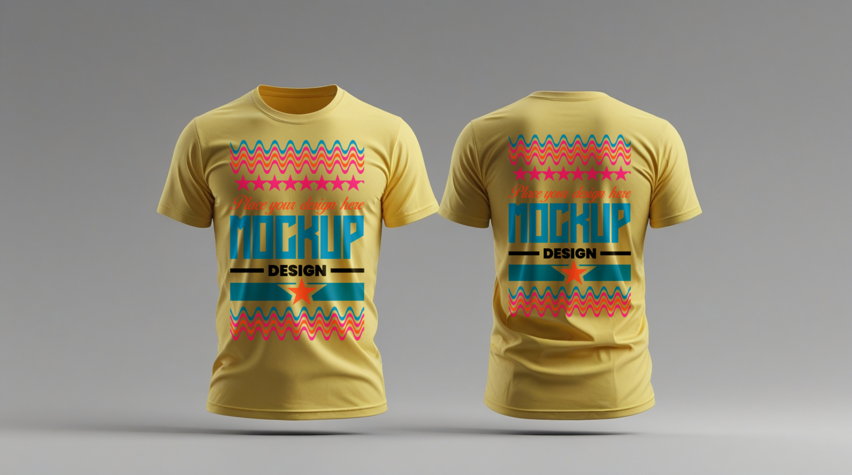 Elegant white t shirt mockup featuring a blank tshirt for stylish fashion branding projects psd