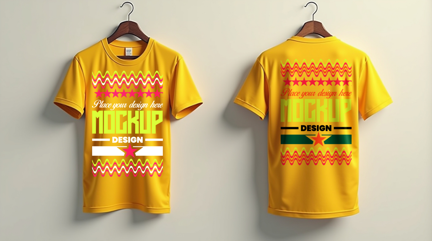 Blank t shirt mockup for showcasing tshirt design in a professional and modern clothing style psd