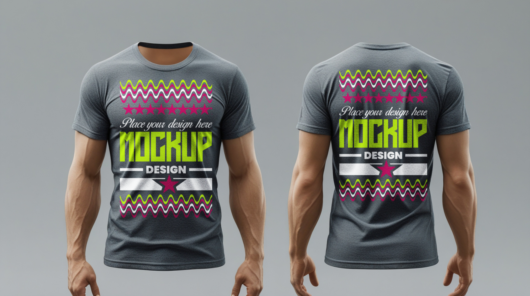Elegant t shirt mockup template for modern apparel branding and professional fashion mockup psd