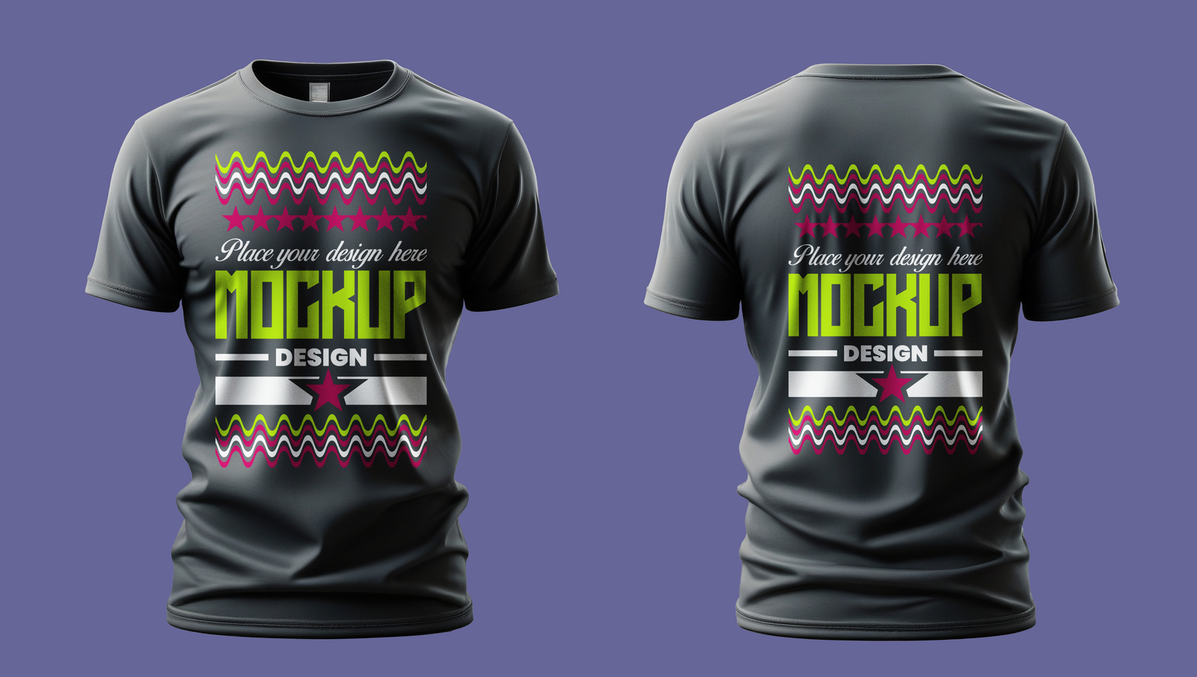 High quality t shirt mockup template for stylish apparel branding and fashion mockup presentation psd