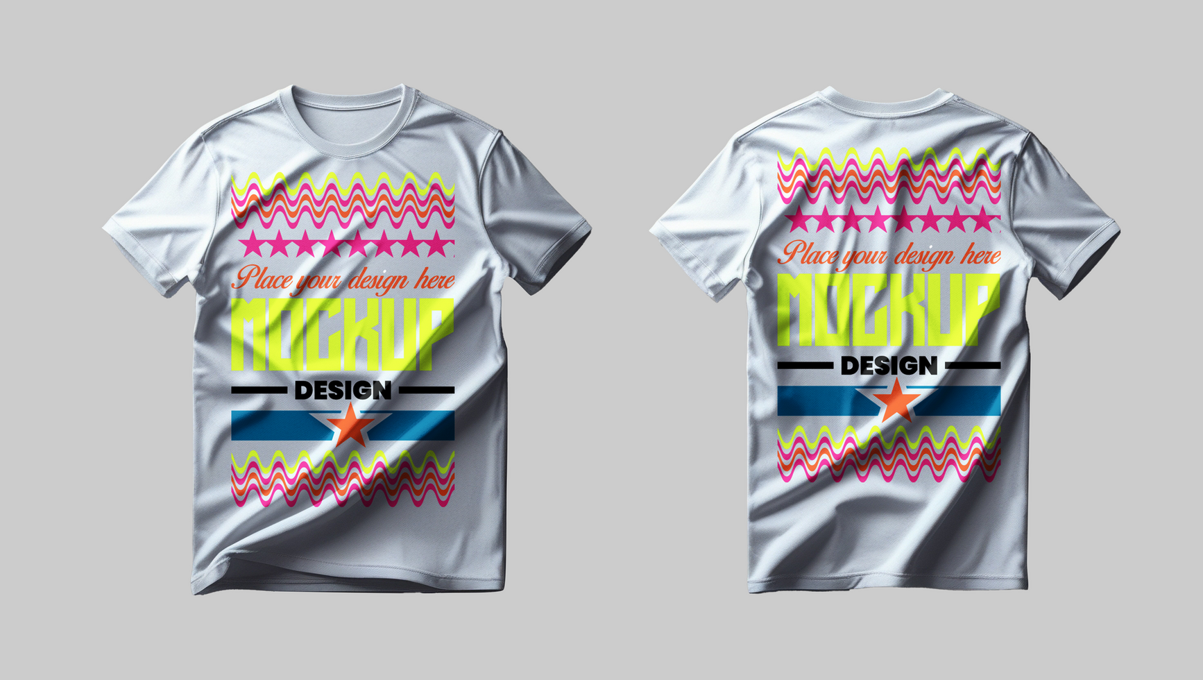 Professionally designed t shirt mockup for stylish apparel mockup and clothing branding projects psd