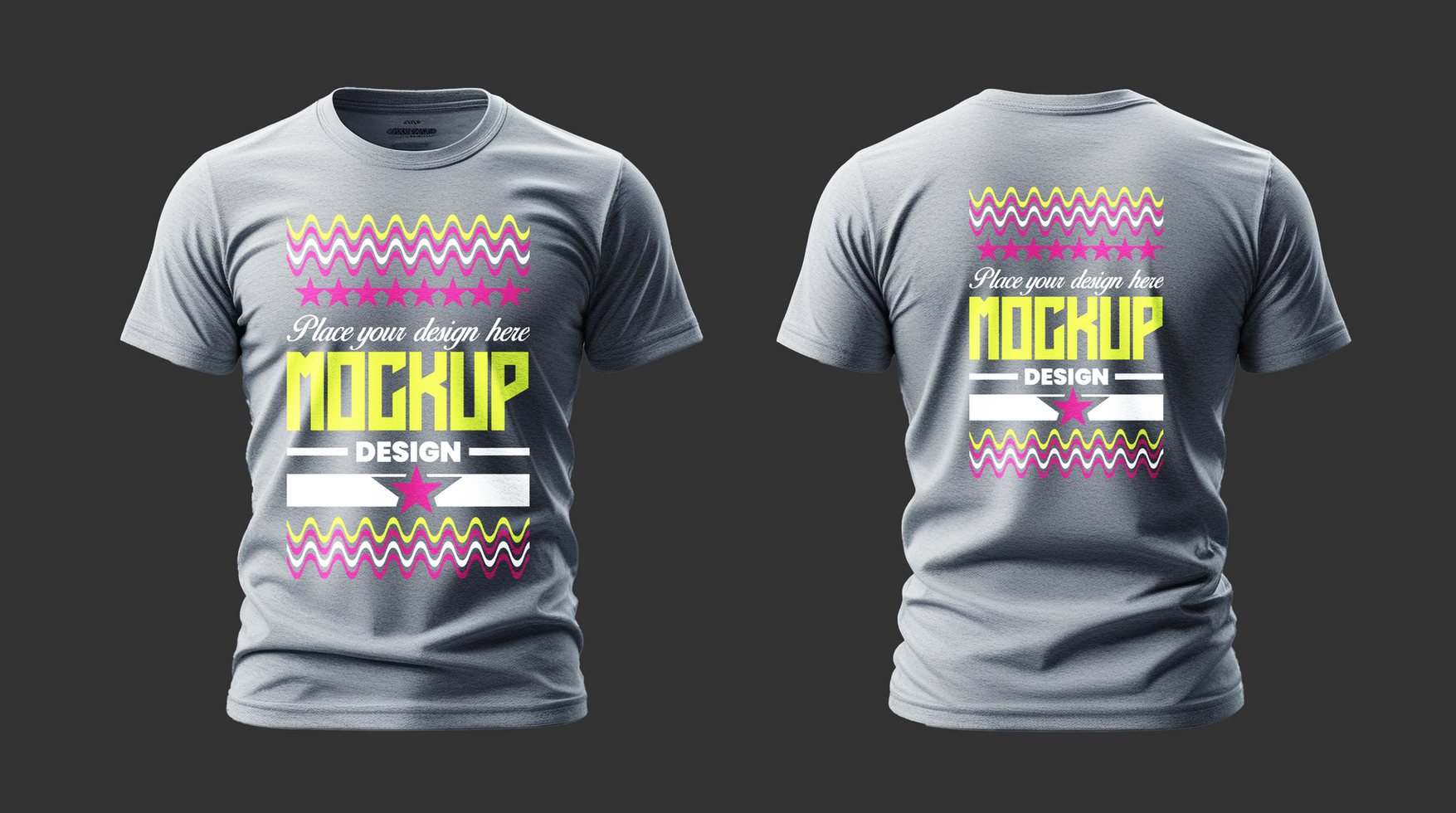 Trendy t shirt mockup featuring a blank tshirt template for fashion mockup and apparel branding psd