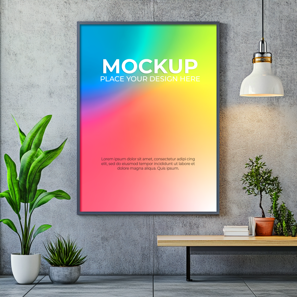 Rustic farmhouse frame mockup for cozy and nostalgic themes psd