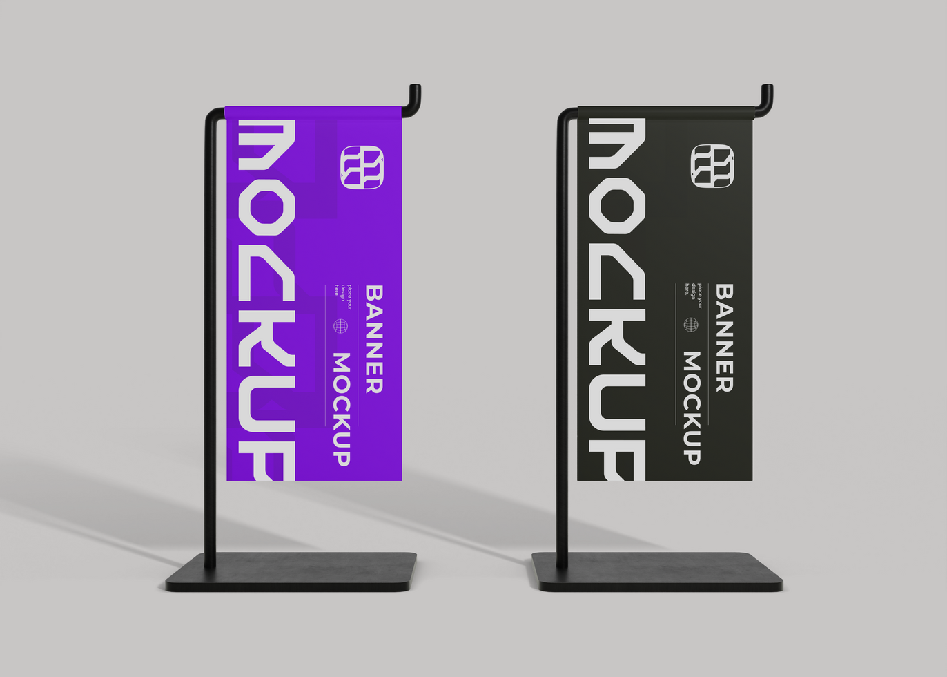 Top Banner Mockup for Professional Brand Display psd