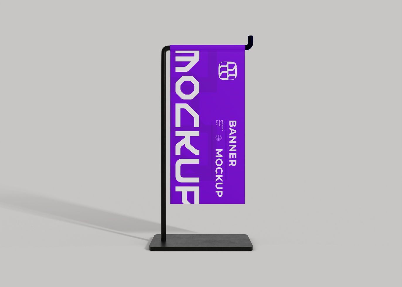 Table Top Banner Mockup for Bold Brand Statements psd