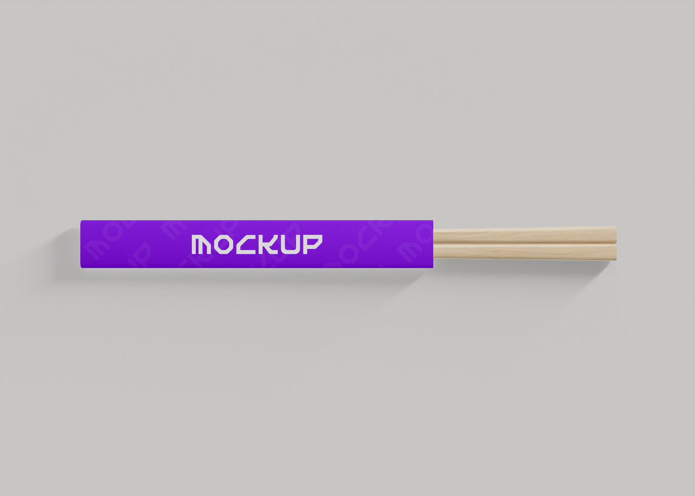 Creative Chopsticks Mockup for Unique Brand psd
