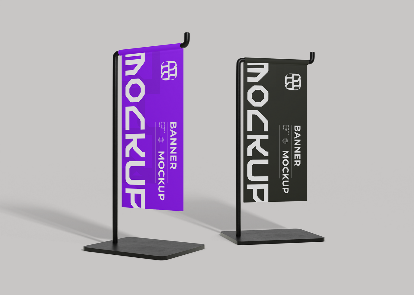 Table Top Banner Mockup for High End psd