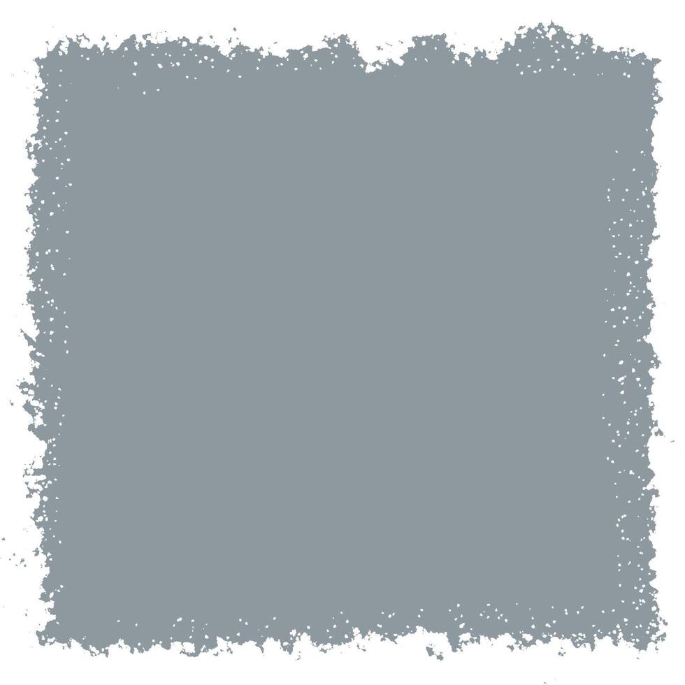 Detailed grunge border background white on grey vector