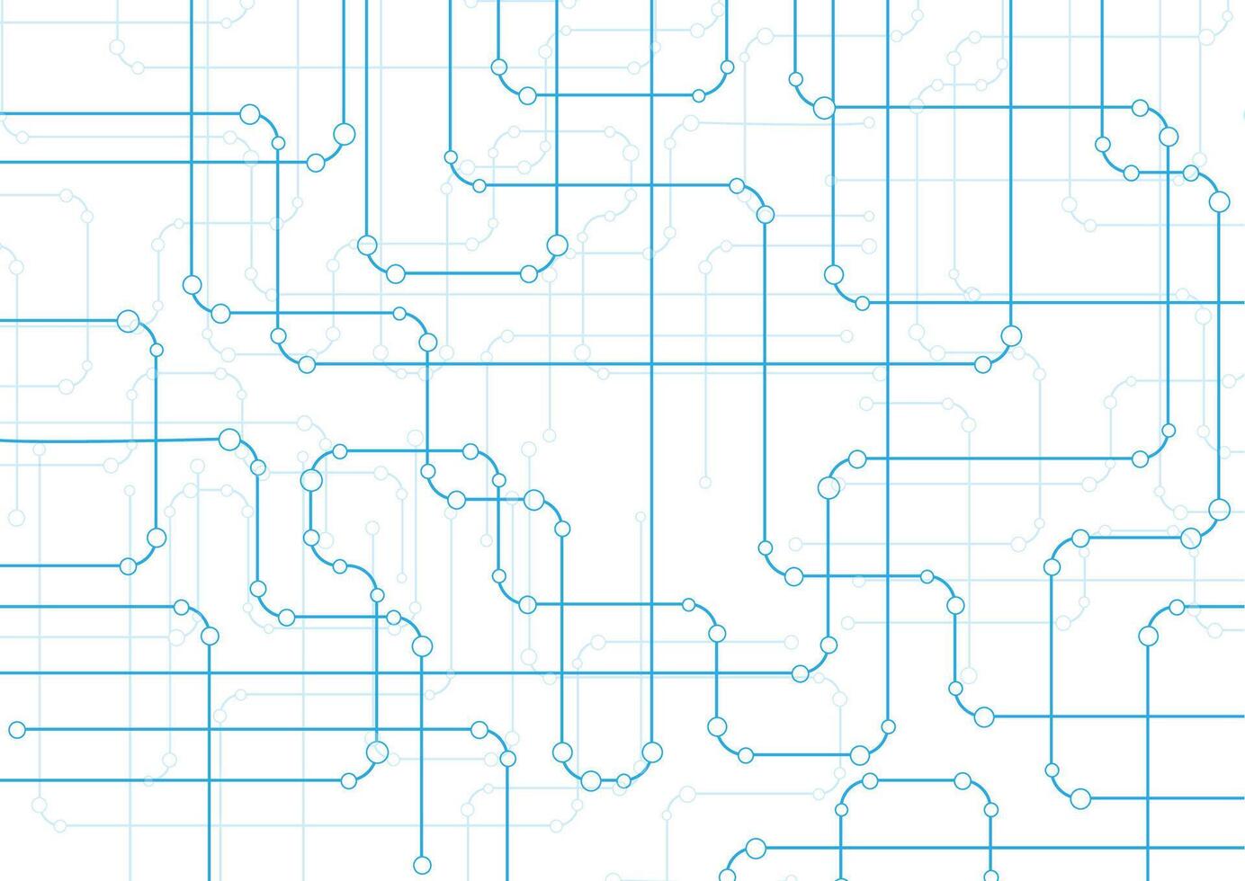 Tech background with a modern abstract circuit board style design vector