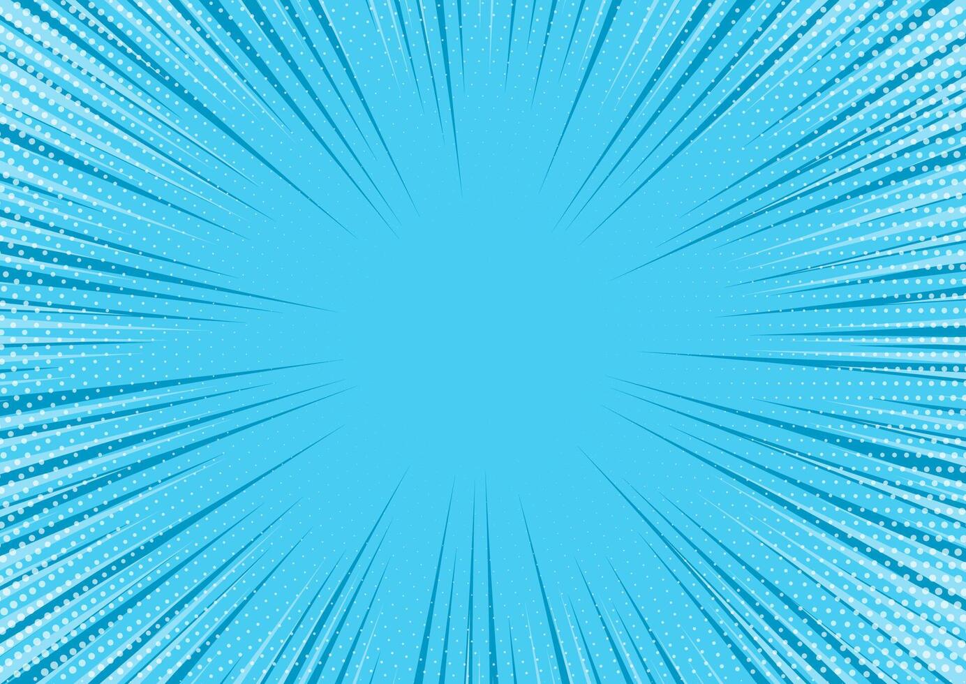 Retro comic starburst background design vector
