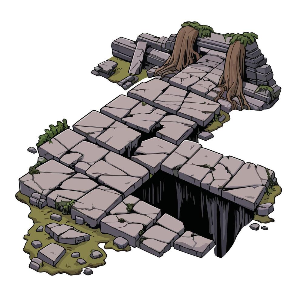 Angkor Ruins Smooth Color Palette vector