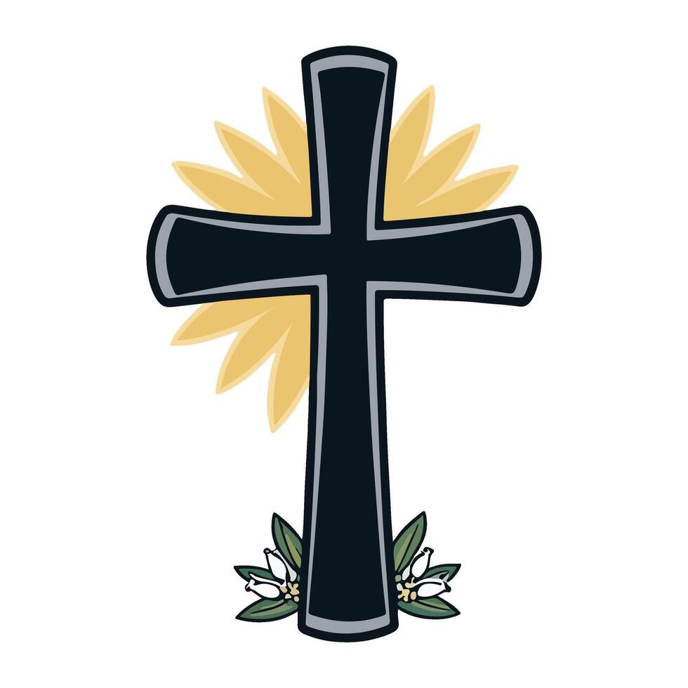 The Holy Christian Cross vector