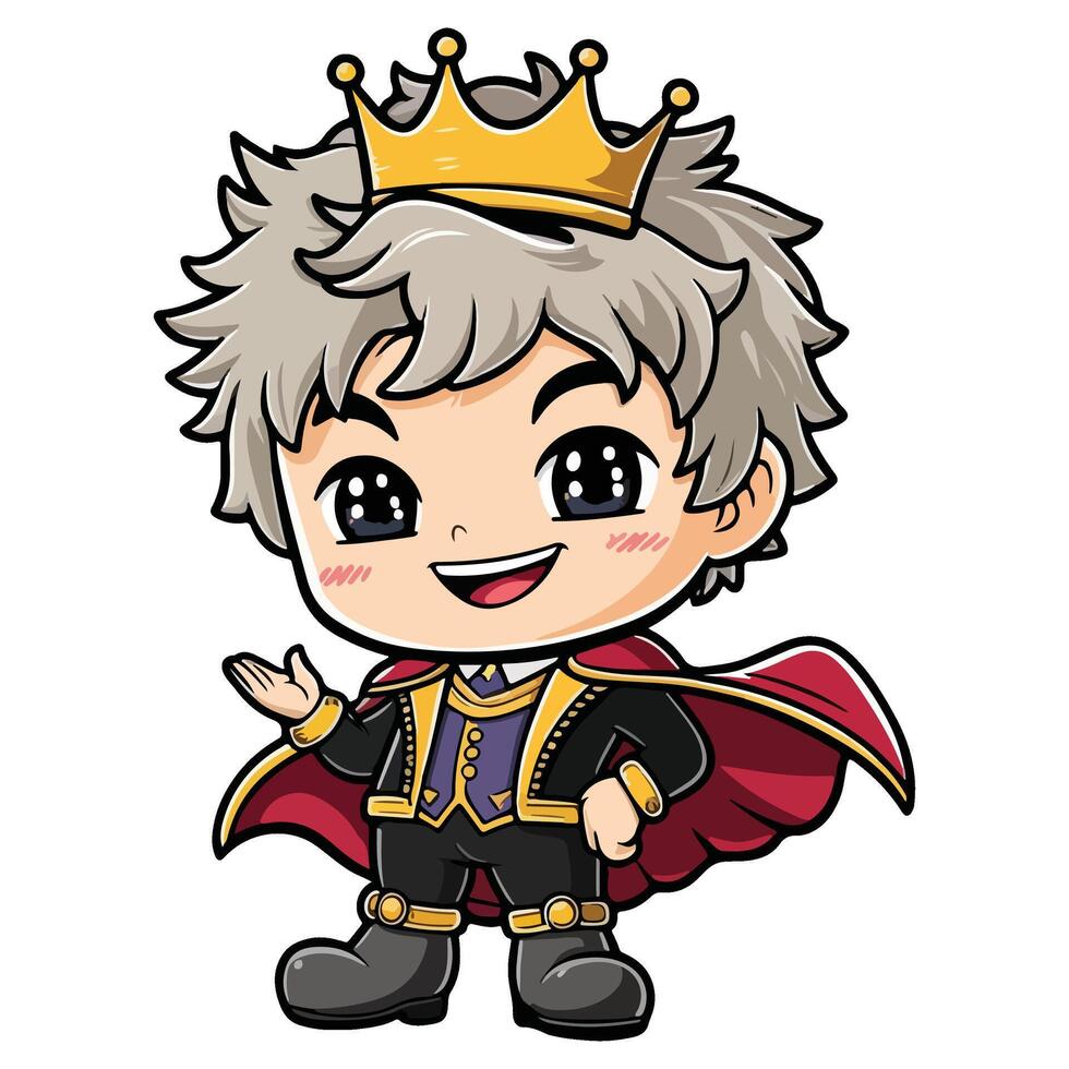 A Prince Destined for Greatness vector