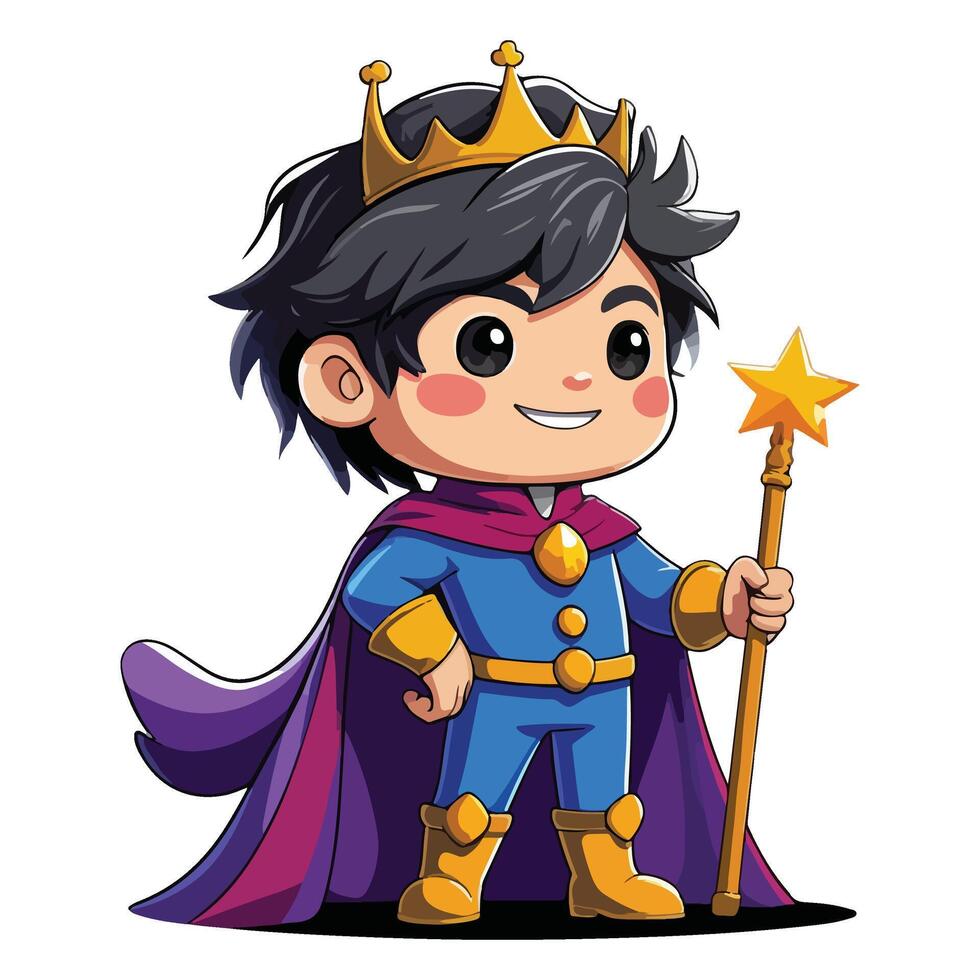 The Crowned Prince vector