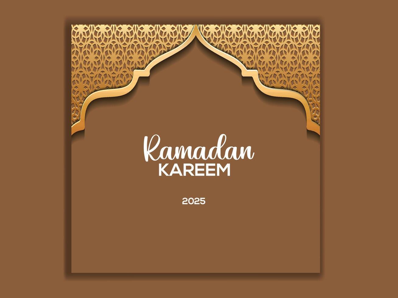 Ramadan Kareem Background design vector