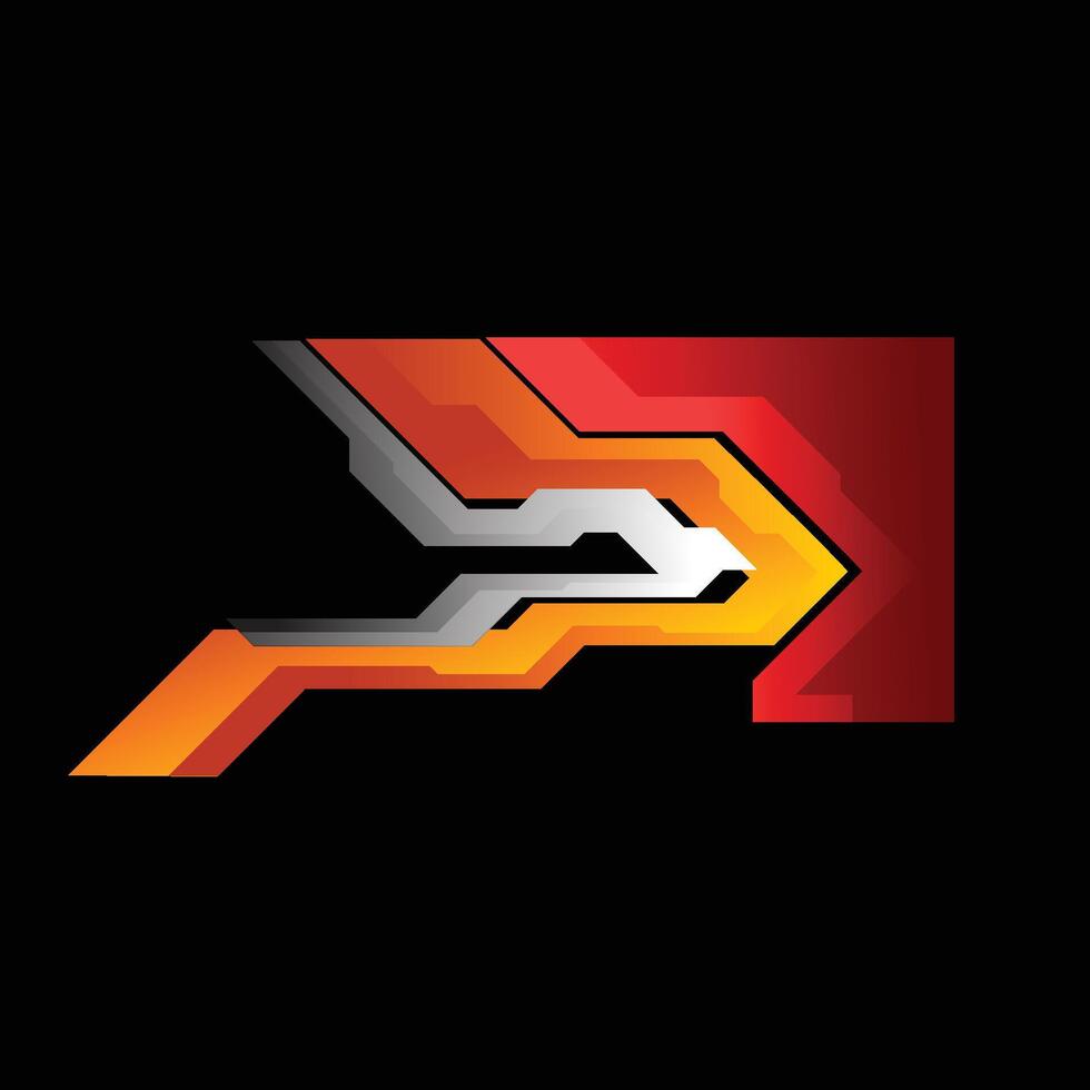 Cargo van and rally car livery sticker design with futuristic style with a combination of red, orange and yellow colors vector