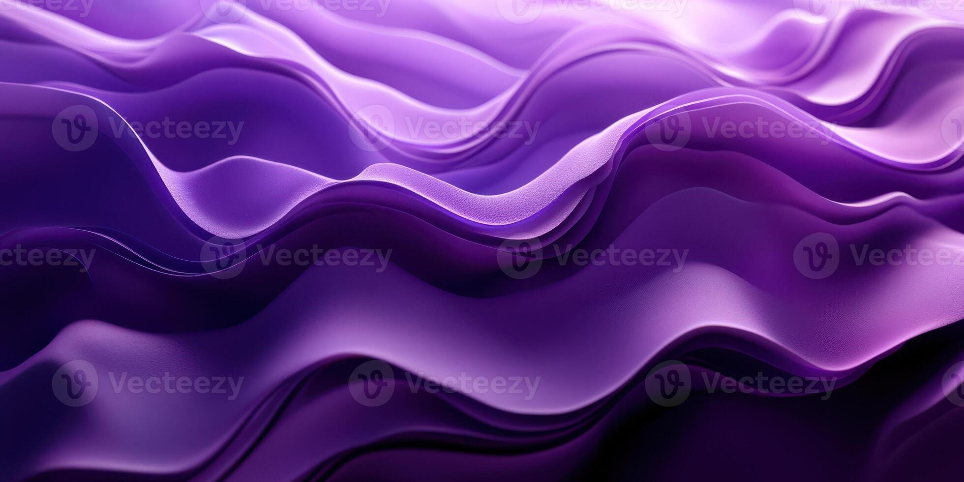 Fluid patterns of purple waves create a mesmerizing abstract design photo