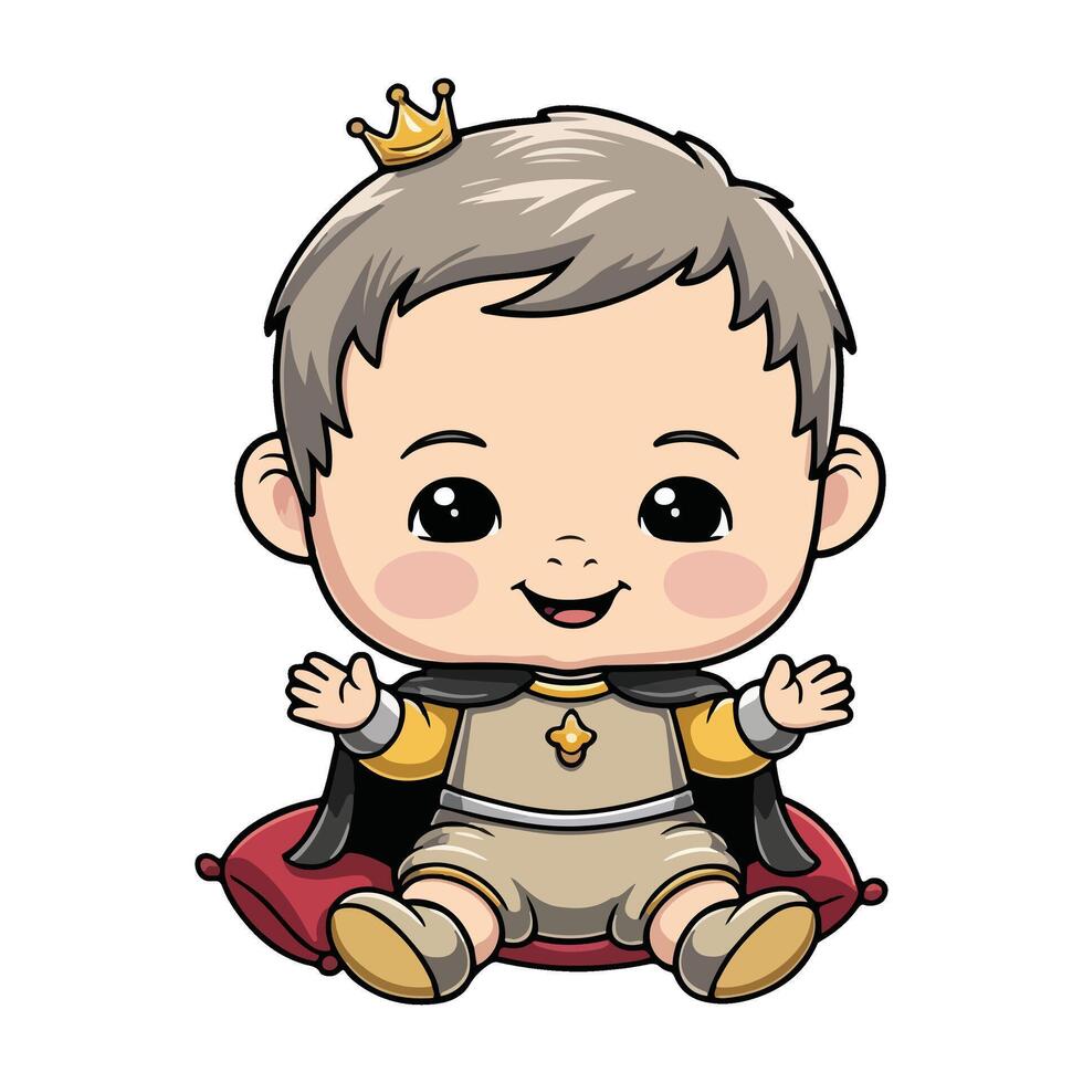 The Youngest Prince in the Palace vector