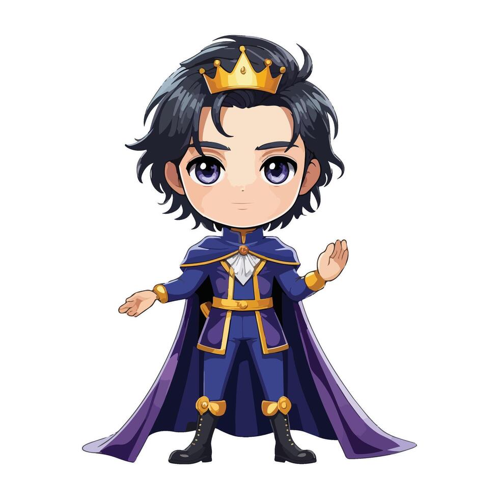 A Prince of Timeless Grace vector