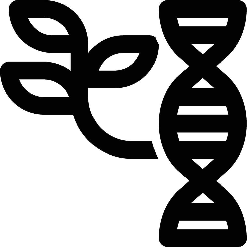 Biology, DNA, Ecology Outline Icon vector