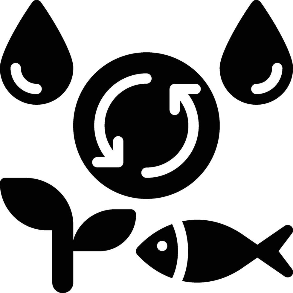 Ecosystem, Ecology, Geographic Glyph Solid Icon vector