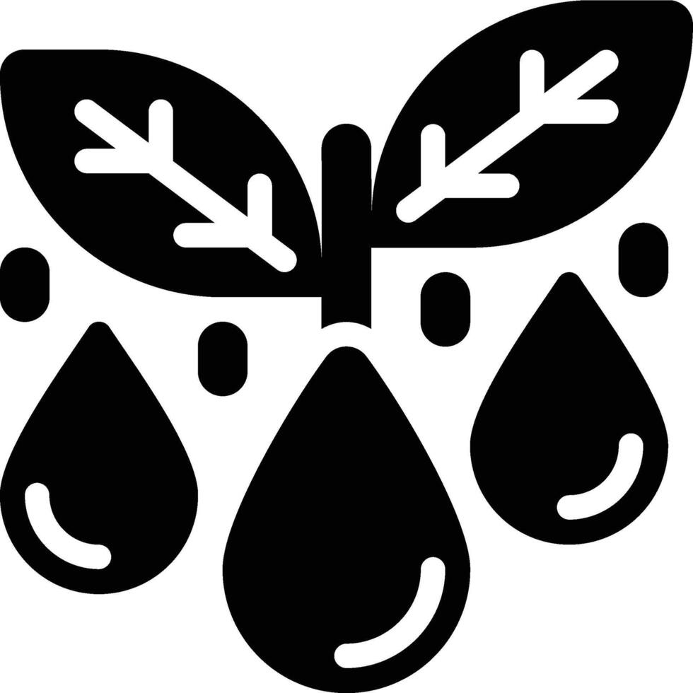 Fresh, Nature, Water Glyph Solid Icon vector
